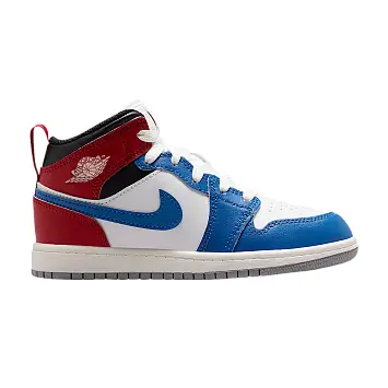 Air Jordan Jordan 1 Mid PS True Blue Varsity Red - 1