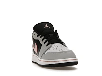 Фото № 2 с приближением к товару «‎Jordan 1 Low Black Grey Pink »