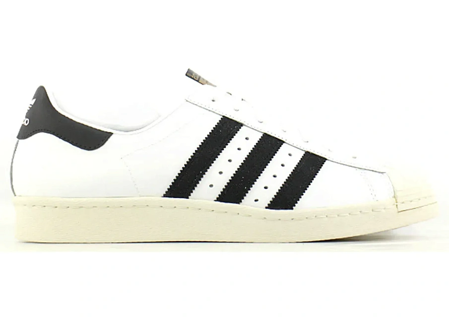 Фото № 1 с приближением к товару «‎adidas Superstar 80s White Black (2010)»