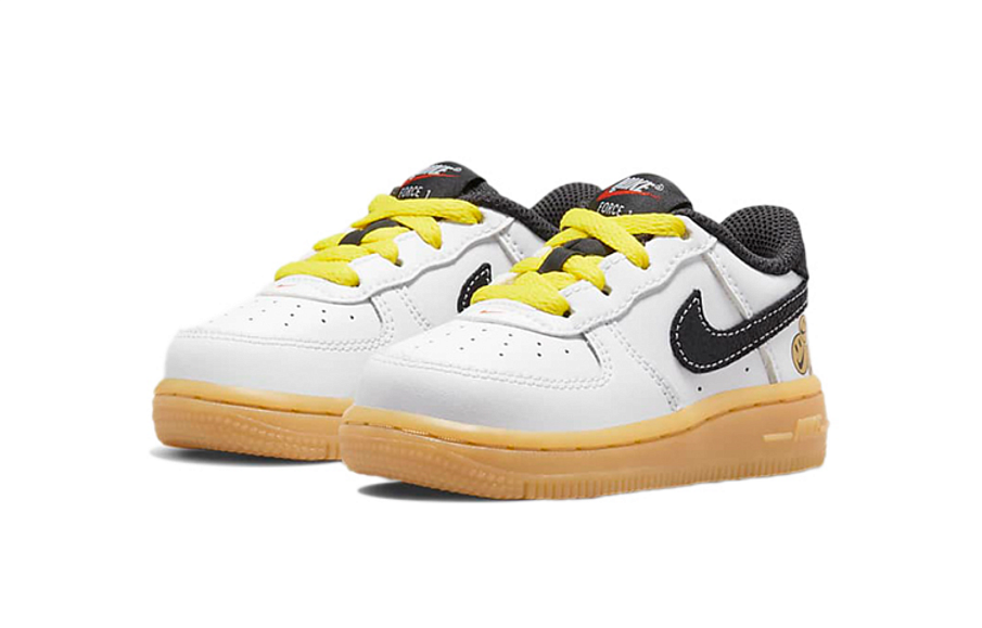 Фото № 4 с приближением к товару «‎(TD) Nike Force 1 LV8 Low-Top Sneakers WhiteBrown»