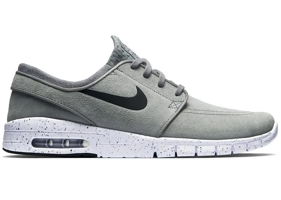 Фото № 1 с приближением к товару «‎Nike SB Stefan Janoski Max Leather Cool Grey»