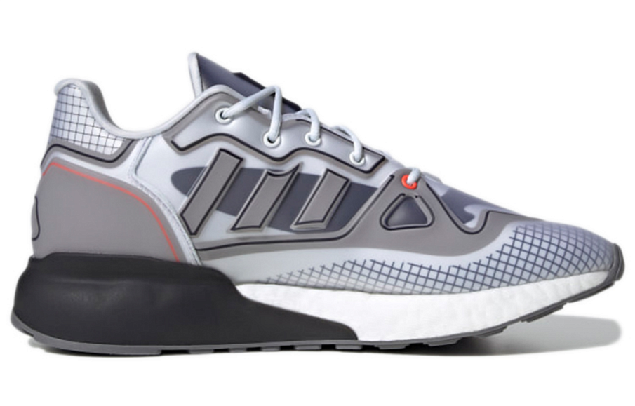 Фото № 2 с приближением к товару «‎adidas Originals ZX 2K Boost Futureshell WhiteGrey»