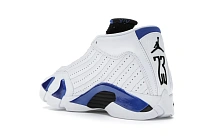 Фото № 6 с приближением к товару «‎Jordan 14 Retro White Hyper Royal »