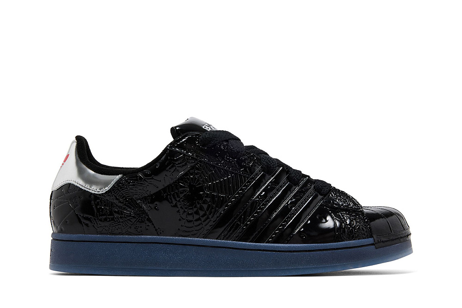 Фото № 2 с приближением к товару «‎Sp5der x adidas Superstar Black»