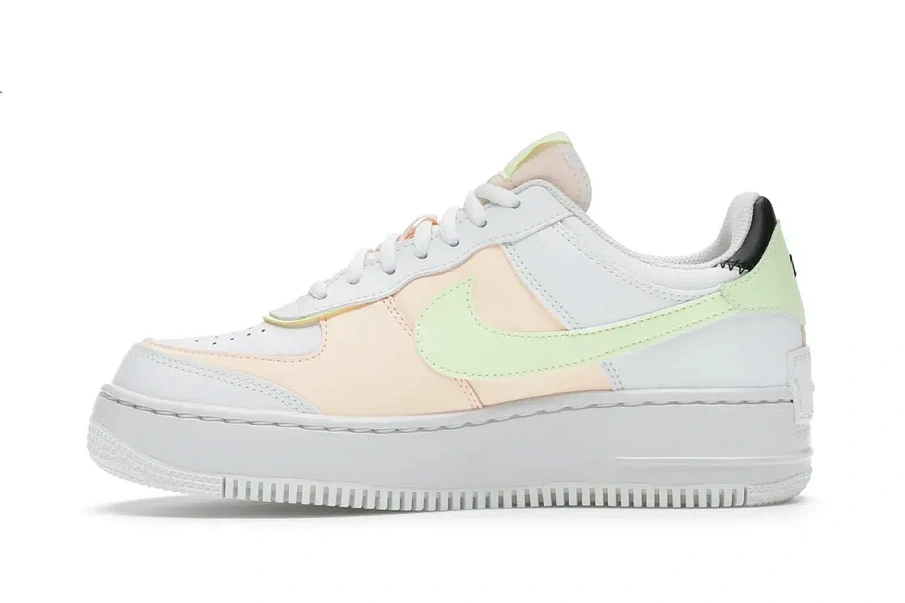 Фото № 3 с приближением к товару «‎Nike Air Force 1 Low Shadow Summit White Barely Volt Crimson Tint »
