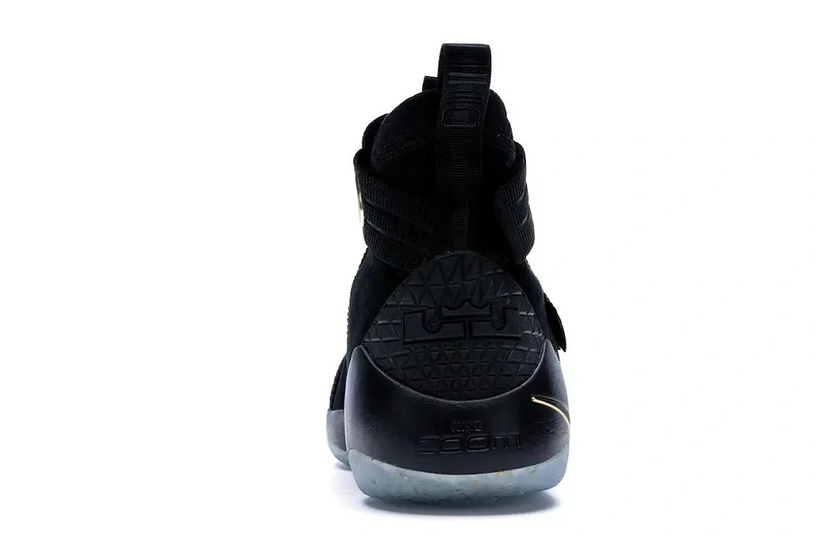 Фото № 4 с приближением к товару «‎Nike LeBron Zoom Soldier 11 Black Gold»