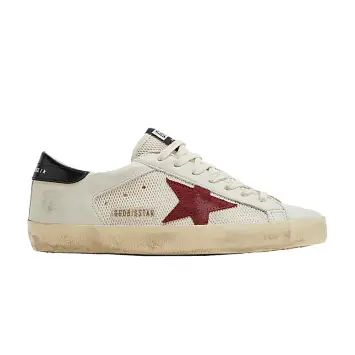 Golden Goose Superstar White Pomegranate Black - 1
