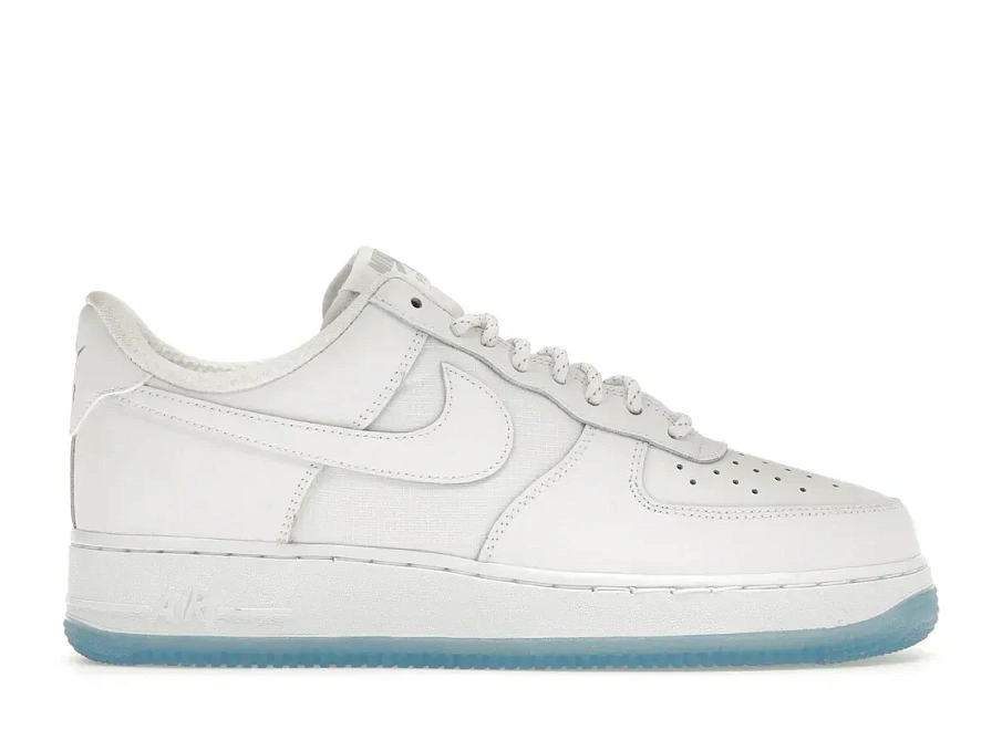 Фото № 1 с приближением к товару «‎Nike Air Force 1 Low '07 White Ice Blue Sole»