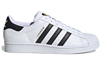 Фото № 2 с приближением к товару «‎adidas originals Superstar Vegan BlackWhiteGold»