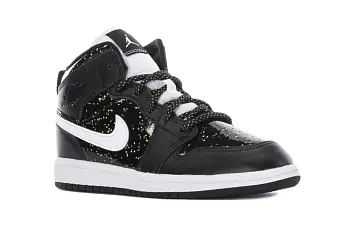 (BP) Air Jordan 1 Mid SE Black - 3