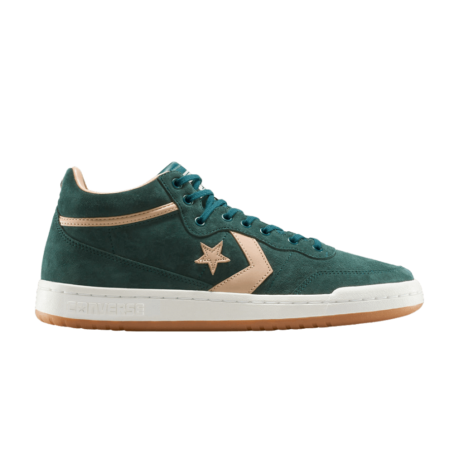 Фото № 1 с приближением к товару «‎Converse Fastbreak Pro Mid Rubber Plant Vachetta Beige (A10590C)»