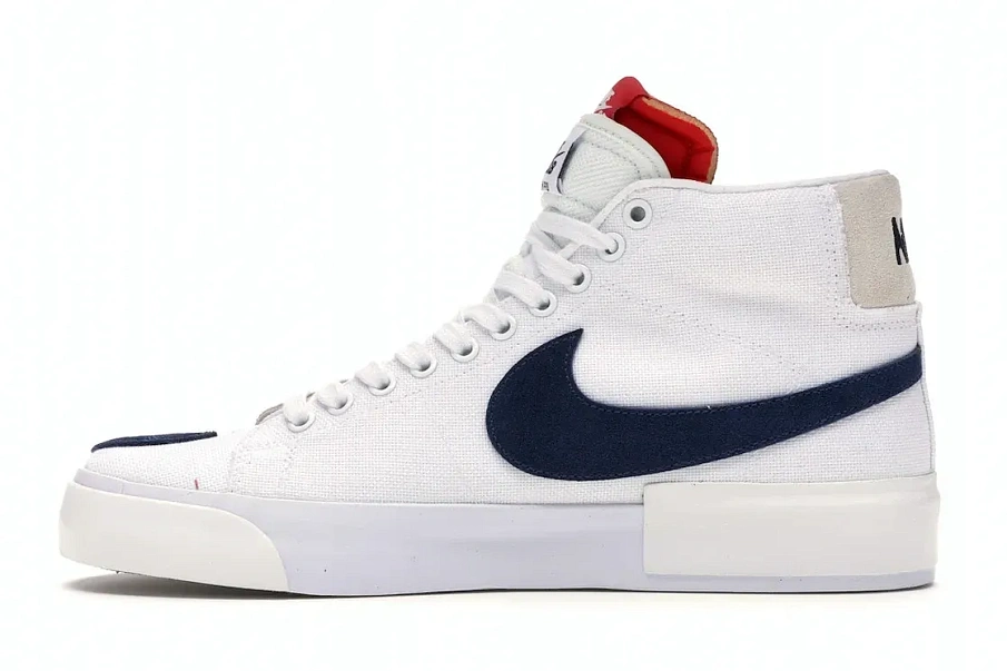 Фото № 3 с приближением к товару «‎Nike SB Zoom Blazer Mid Edge Hack Pack White»