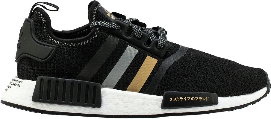 Фото № 1 с приближением к товару «‎adidas NMD R1 Shoe Palace Black and Gold»