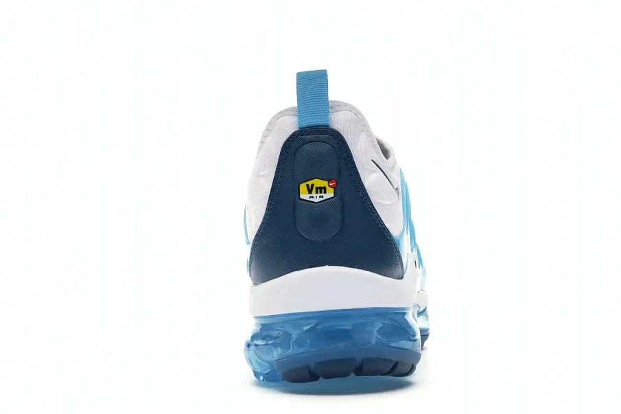 Фото № 4 с приближением к товару «‎Nike Air VaporMax Plus White Blue Force Blue Fury»