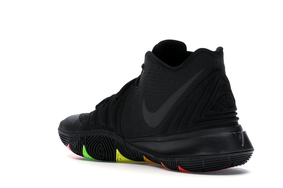Фото № 6 с приближением к товару «‎Nike Kyrie 5 Black Rainbow Soles»
