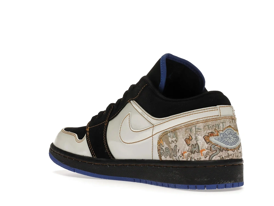 Фото № 6 с приближением к товару «‎Jordan 1 Phat Low Black Metallic»