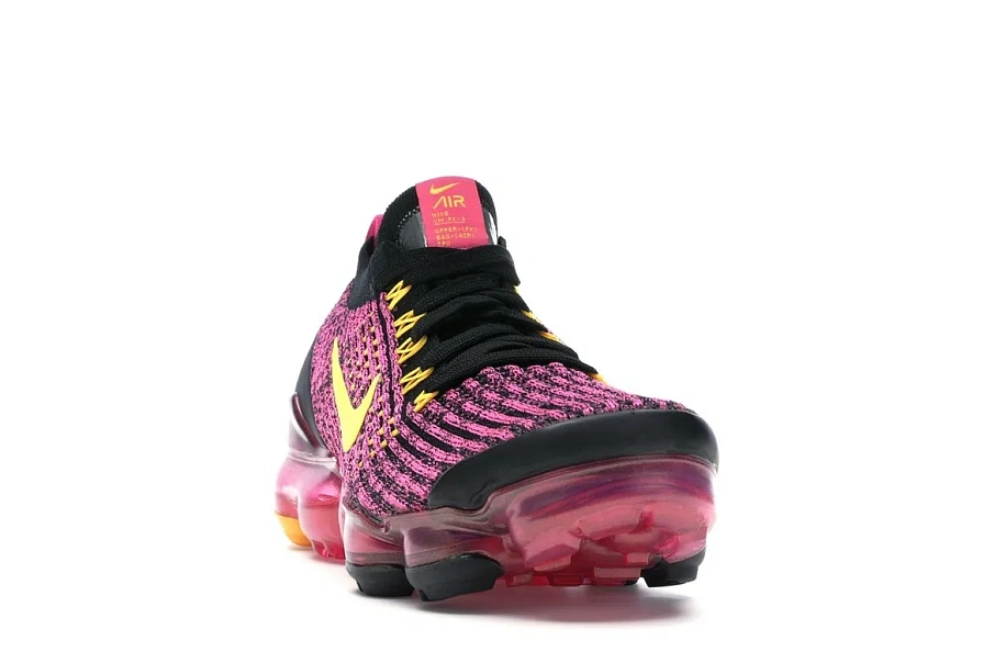 Фото № 3 с приближением к товару «‎Nike Air VaporMax Flyknit 3 Laser Fuchsia Laser Orange »