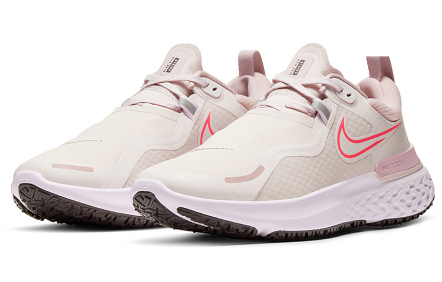 Фото № 3 с приближением к товару «‎Nike React Miler Shield Light Pink Women»