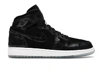 Фото № 1 с приближением к товару «‎Jordan 1 Retro High Heiress Black Suede »
