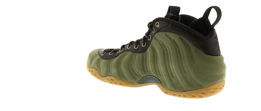 Фото № 4 с приближением к товару «‎Nike Air Foamposite One Olive»