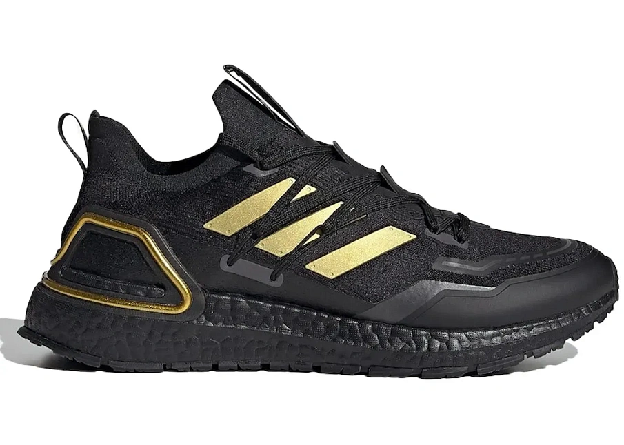 Фото № 1 с приближением к товару «‎adidas Ultra Boost 20 Explorer Black Gold Metallic»