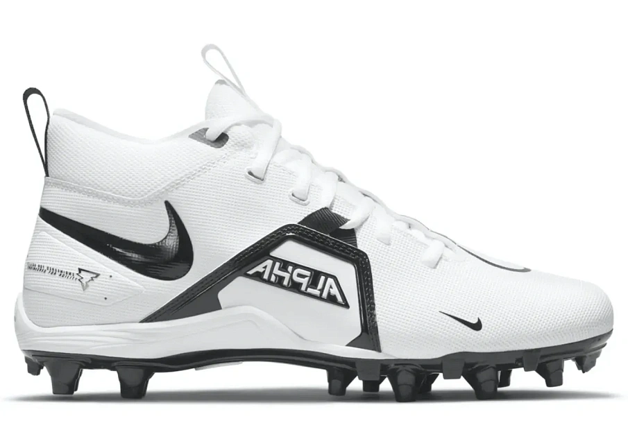 Фото № 1 с приближением к товару «‎Nike Alpha Menace Varsity 3 White Black»