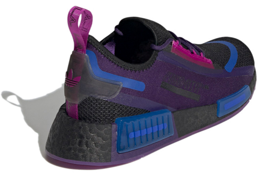 Фото № 4 с приближением к товару «‎adidas originals Wmns NMDR1 Spectoo BlackPurple»