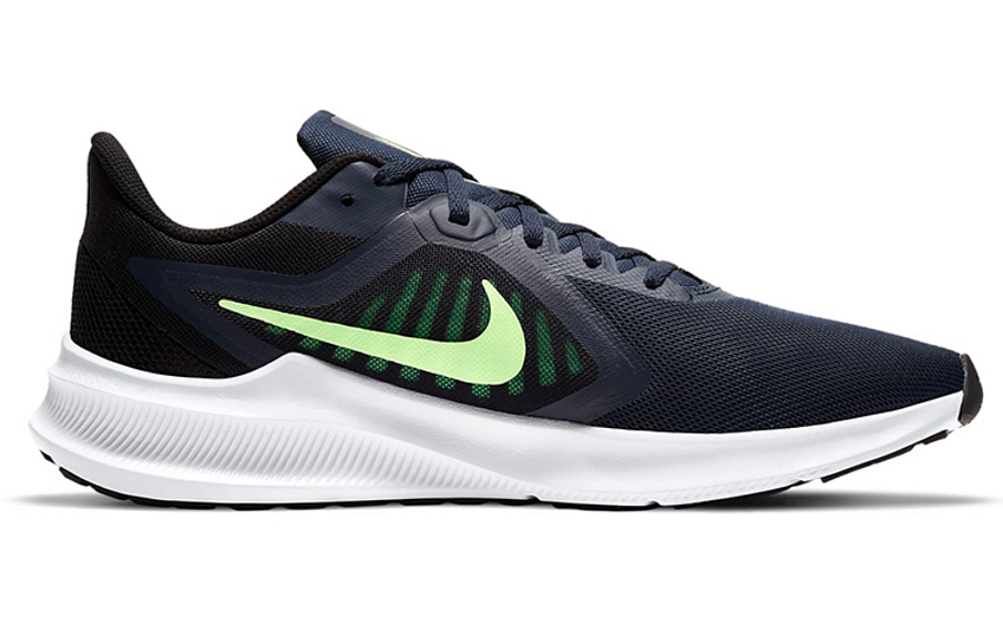 Фото № 2 с приближением к товару «‎Nike Downshifter 10 BlackWhiteGreen»