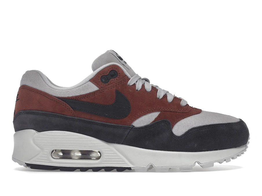 Фото № 1 с приближением к товару «‎Nike Air Max 90/1 Red Sepia Oil Grey »