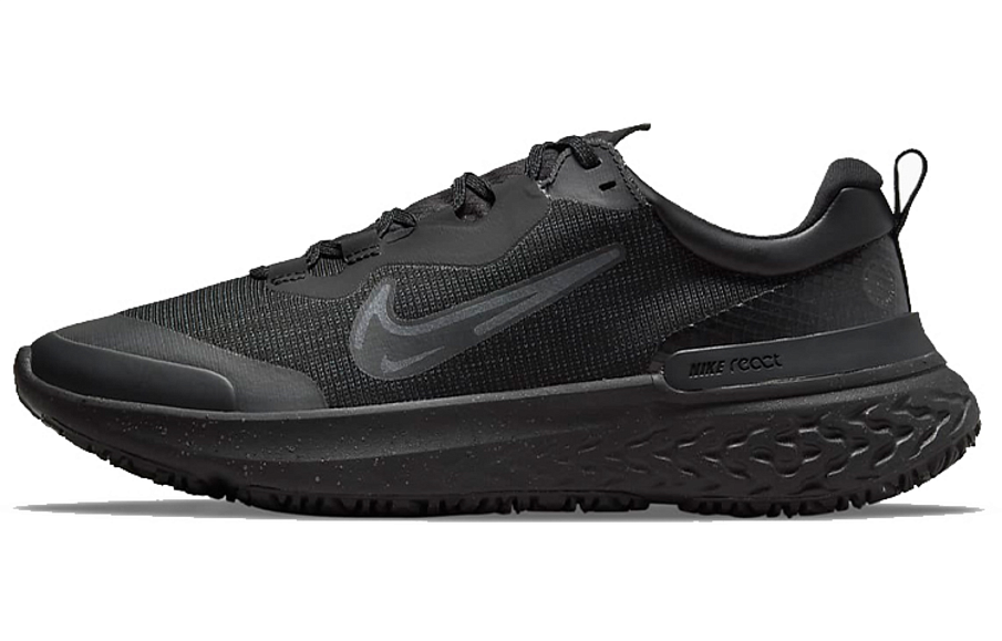 Фото № 1 с приближением к товару «‎Nike React Miler 2 Shield Low-Top Running Shoes Black»