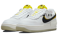 Фото № 3 с приближением к товару «‎Nike Wmns Air Force 1 Shadow "Go The Extra Smile" Sneakers WhiteYellow»