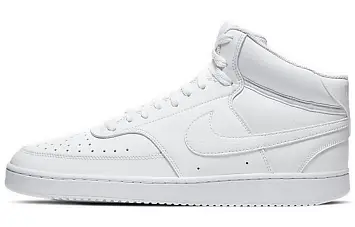 Nike Court Vision Mid Triple White - 1