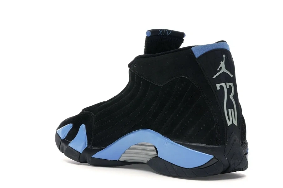 Фото № 6 с приближением к товару «‎Jordan 14 Retro Black University Blue»