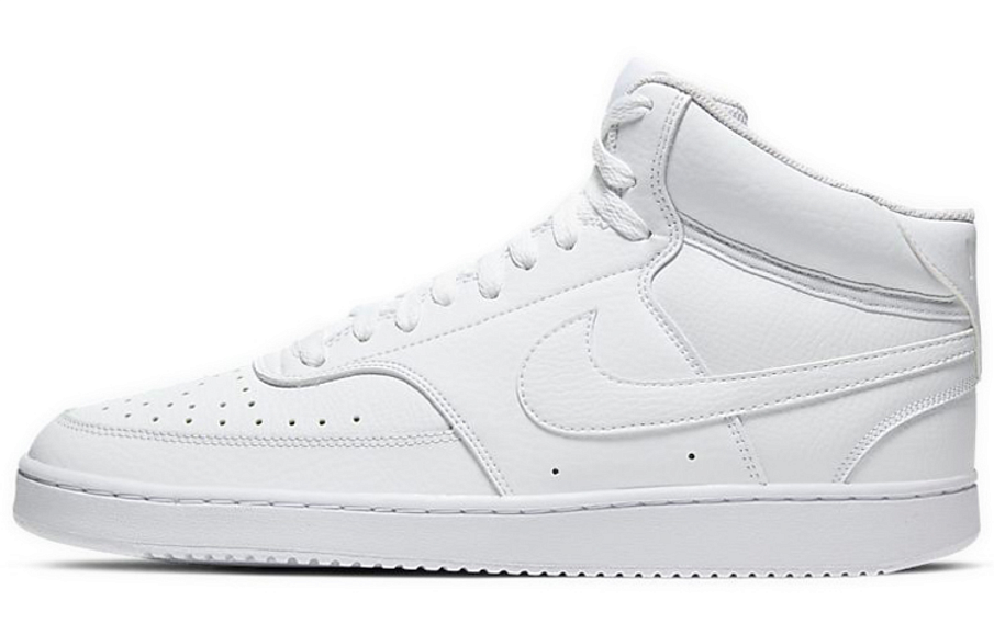 Фото № 1 с приближением к товару «‎Nike Court Vision Mid Triple White»