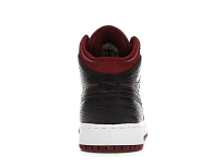 Фото № 4 с приближением к товару «‎Jordan 1 Mid Team Red Black White »