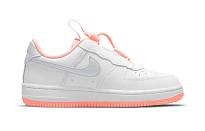 Фото № 2 с приближением к товару «‎Nike Force 1 Toggle PS 'White Crimson Bliss'»