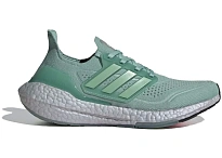 Фото № 1 с приближением к товару «‎adidas Ultra Boost 21 Hazy Green »