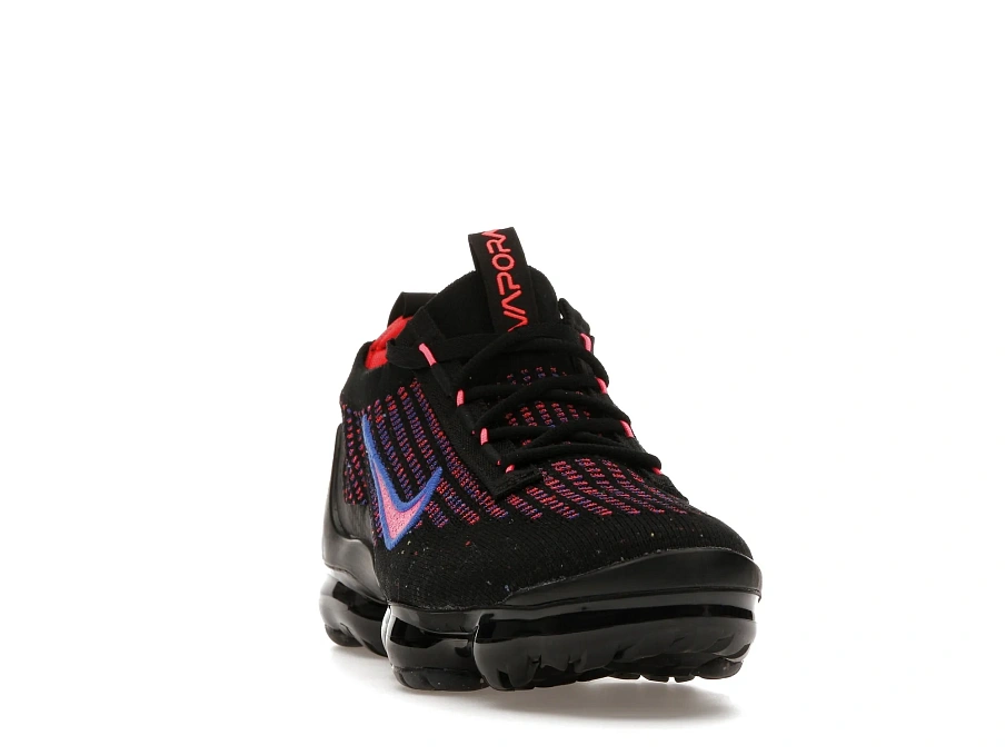 Фото № 2 с приближением к товару «‎Nike Air VaporMax 2021 Flyknit Black Hyper Pink »