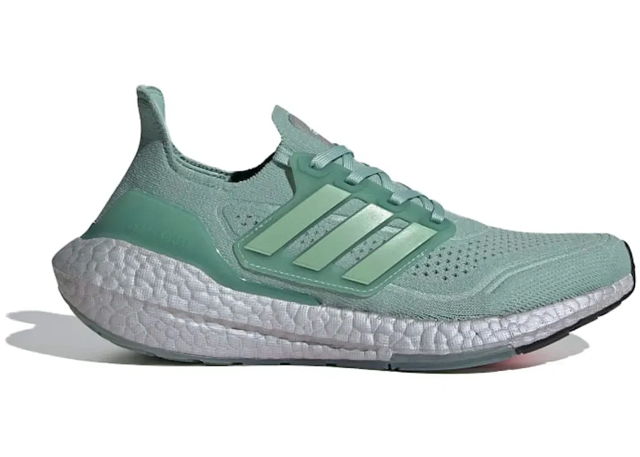 Фото № 1 с приближением к товару «‎adidas Ultra Boost 21 Hazy Green »
