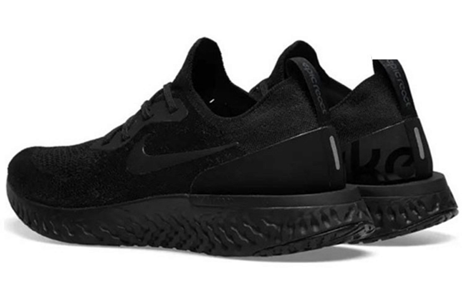 Фото № 3 с приближением к товару «‎Nike Epic React Flyknit Triple Black»
