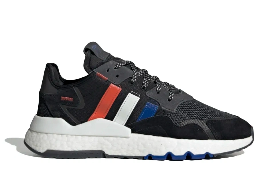 Фото № 1 с приближением к товару «‎adidas Nite Jogger Core Black Power Blue»