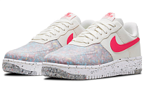 Фото № 3 с приближением к товару «‎Nike Air Force 1 Crater "Siren Red" Wmns WhiteGreyRed»