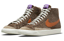 Фото № 3 с приближением к товару «‎Nike Blazer Mid '77 Brown»