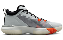 Фото № 2 с приближением к товару «‎Nike Air Jordan Zion 1 PF GreyOrange Basketball Shoes GreyOrange»