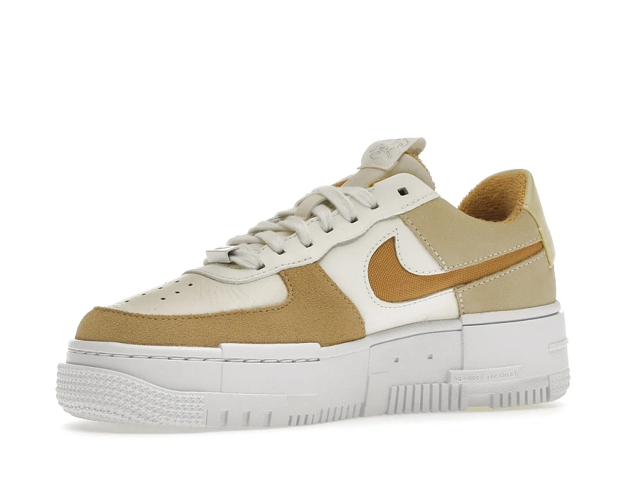 Фото № 2 с приближением к товару «‎Nike Air Force 1 Low Pixel Sail Coconut Milk »