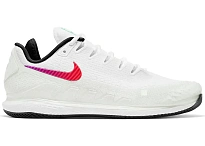 Фото № 1 с приближением к товару «‎Nike Court Air Zoom Vapor x Knit White Black Electro Green»