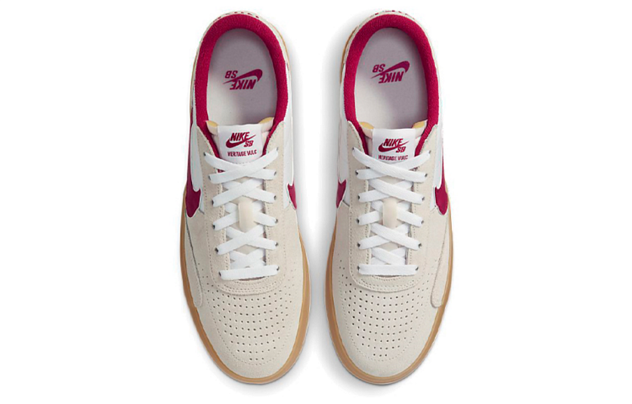 Фото № 4 с приближением к товару «‎Nike SB Heritage Vulc WhiteRed»