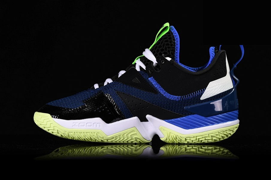 Фото № 1 с приближением к товару «‎Nike Air Jordan Westbrook One Take Hyper Royal Volt »