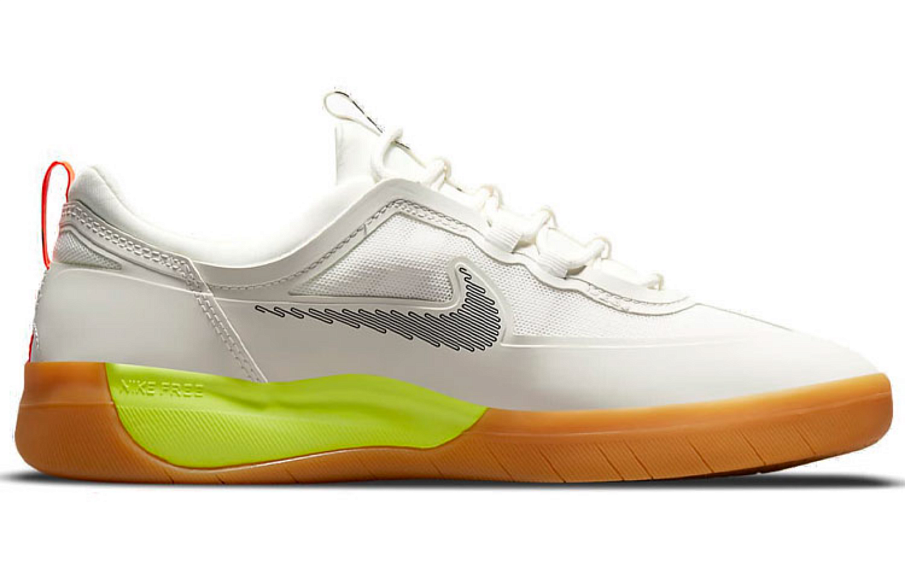 Фото № 2 с приближением к товару «‎Nike Nyjah Free 2 SB 'Rawdacious - Summit White'»