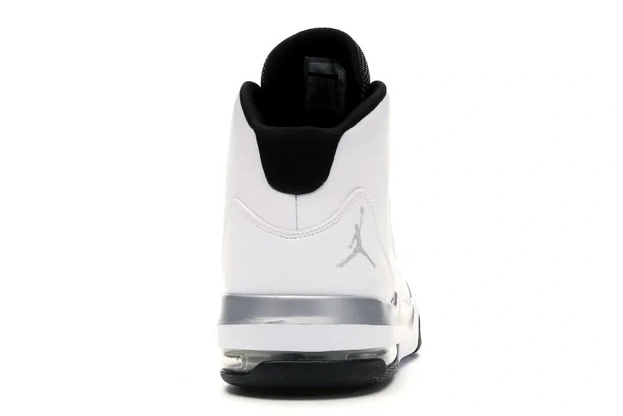 Фото № 4 с приближением к товару «‎Jordan Max Aura White Metallic Silver Black»